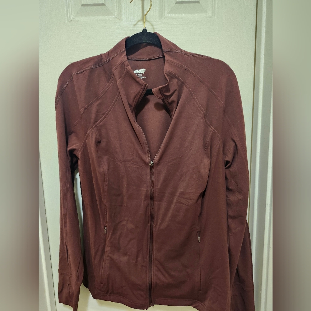 Avia Athletic Bbl Jacket, Maroon, XL,  Nwt